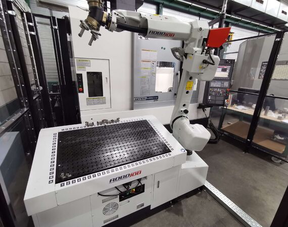 Nieuwe machine incl. Robotarm