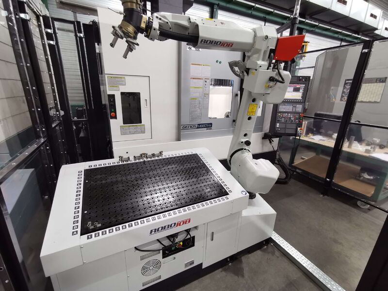 Nieuwe machine incl. Robotarm