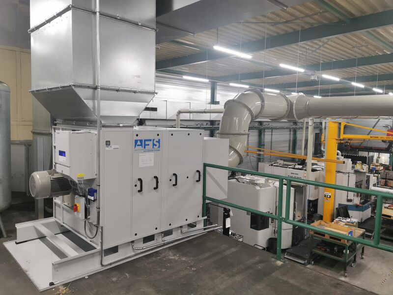 Nieuw: Centraal nevel afzuigsysteem