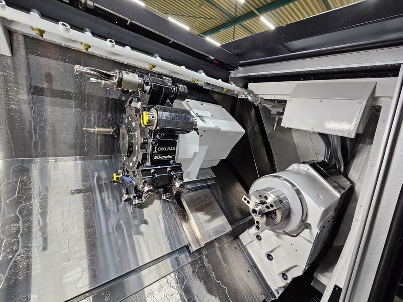 Nieuwe machines: Twee Okuma-draaibanken (één met stafaanvoer)